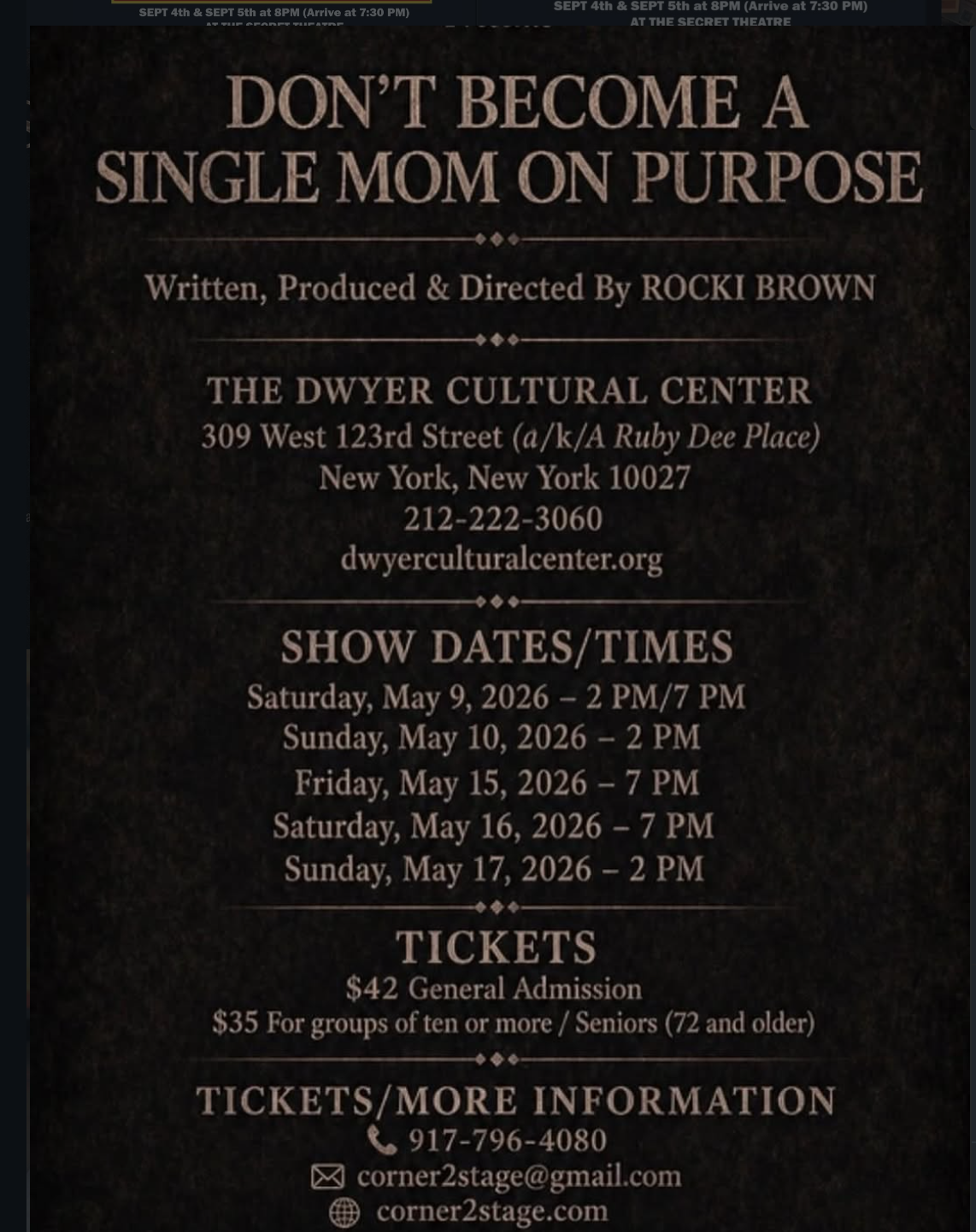 Poster for Don't Become a Single Mom on Purpose